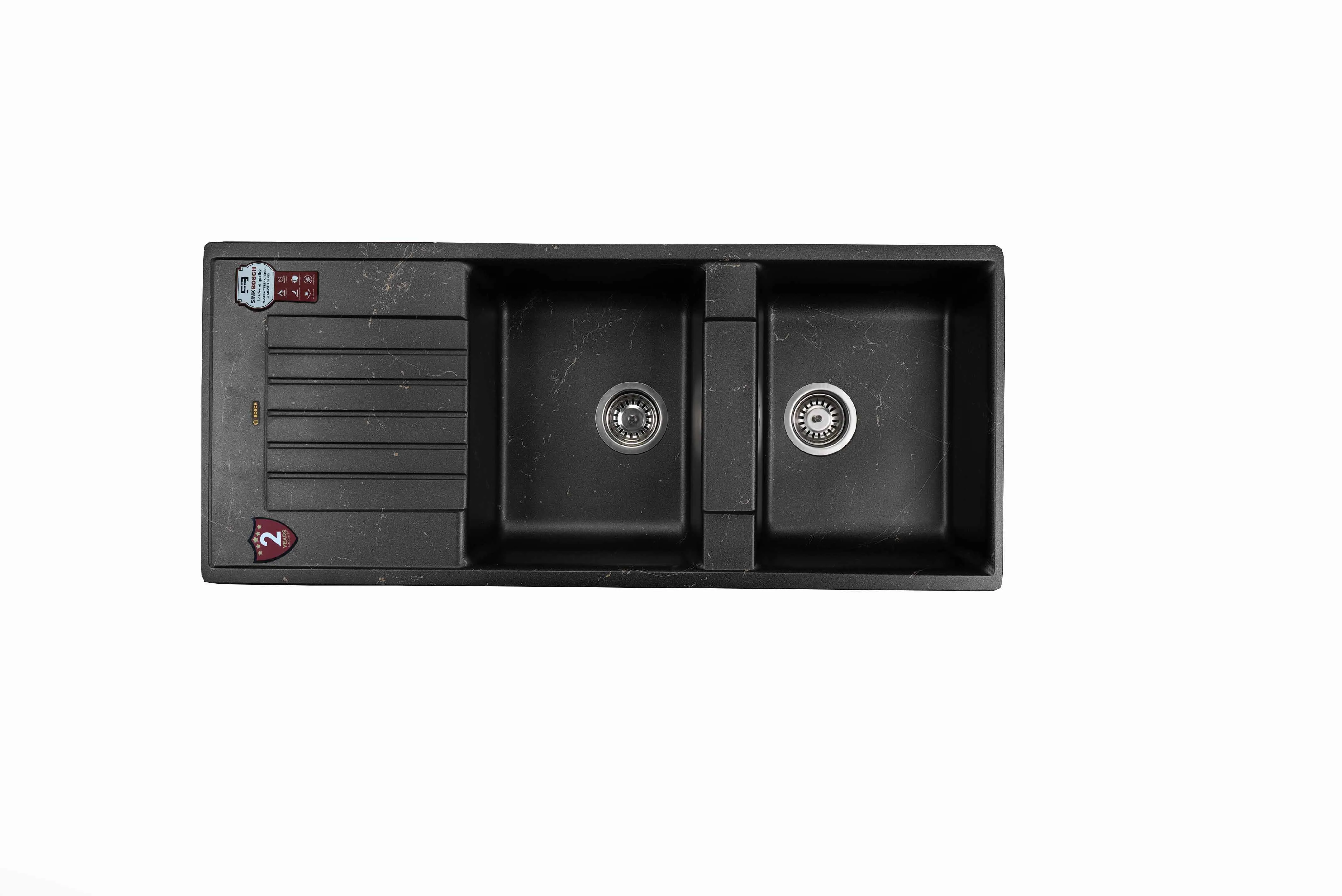 سینک ظرفشویی گرانیتی توکار H1007 - جزئیات نصب