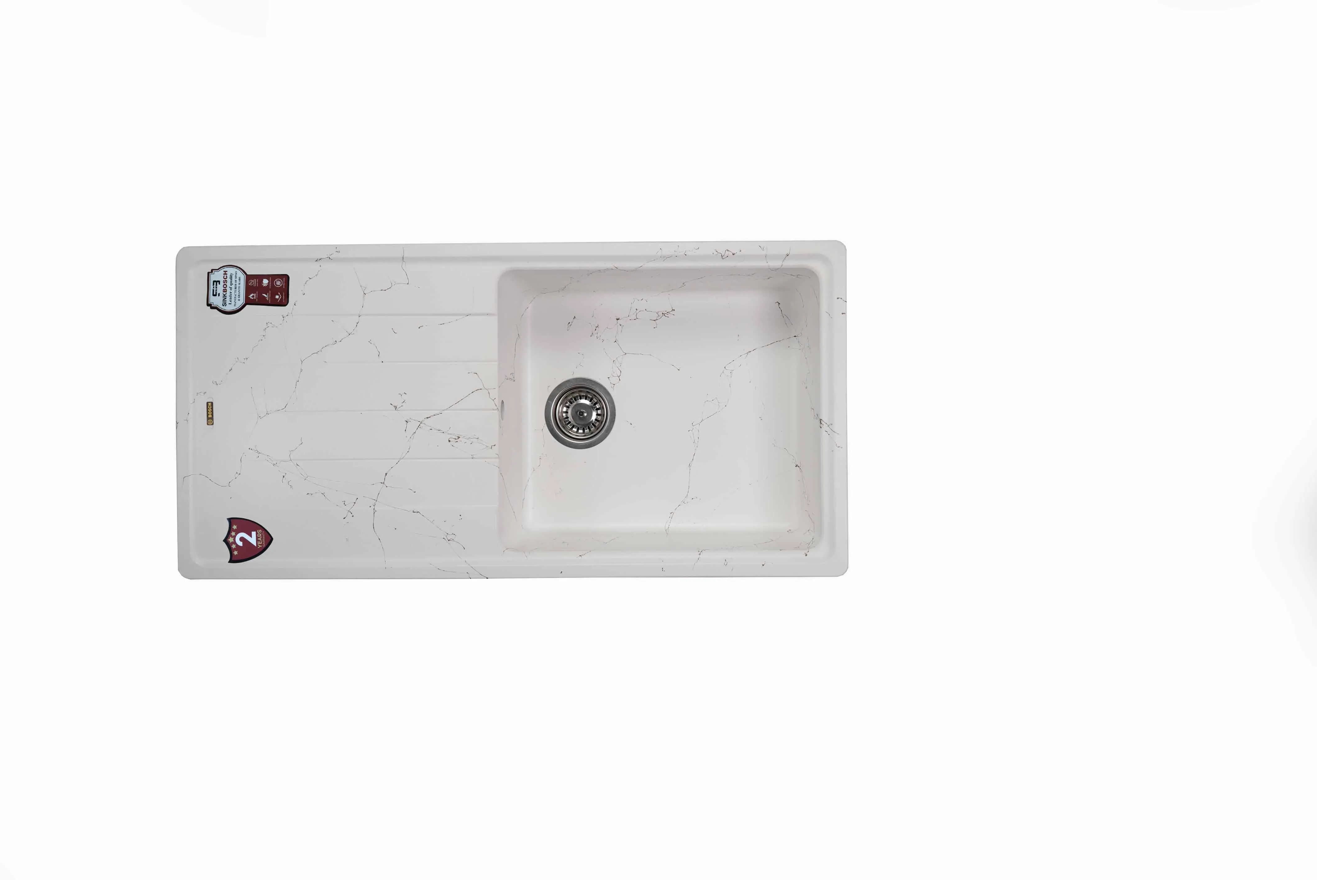 سینک ظرفشویی گرانیتی مدل H201 - نمای زاویه دار